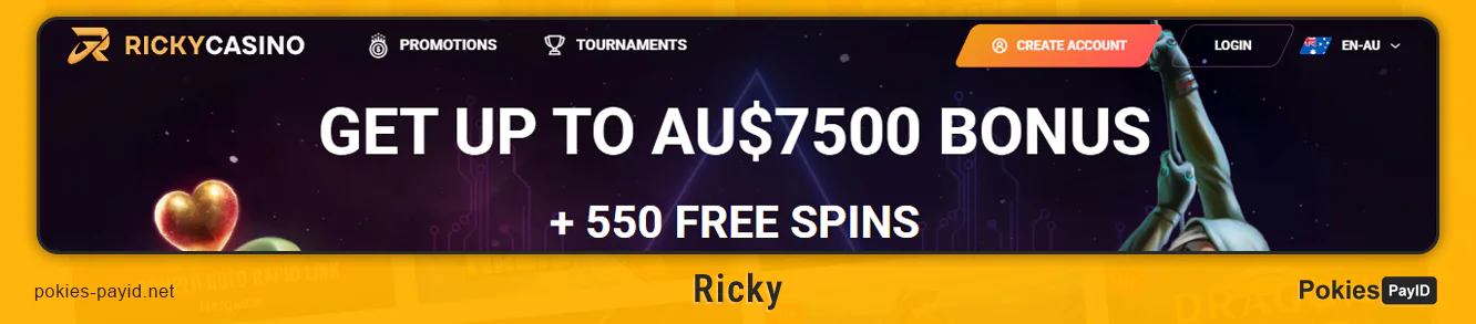 Play at Ricky Casino and make instant payouts