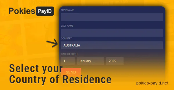 Specify the country Australia when registering with Neosurf