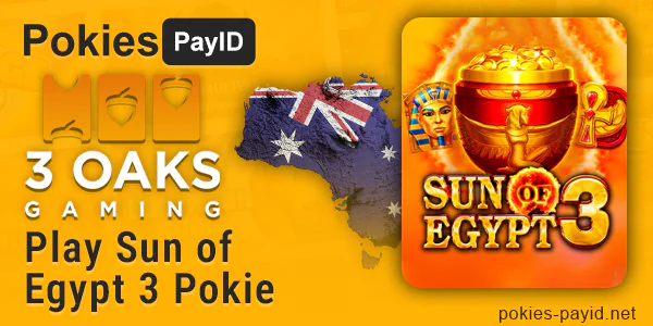 Play Sun of Egypt 3 at PayID Online Casinos