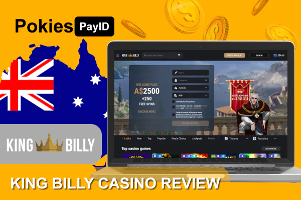 King Billy Casino Information for Australians